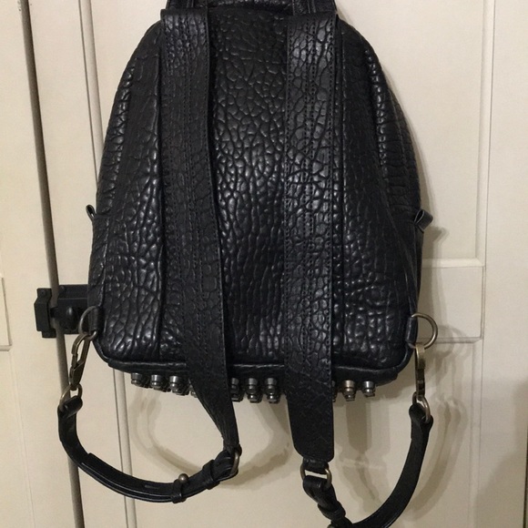Alexander wang dumbo black leather backpack - Picture 4 of 5